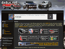 Tablet Screenshot of 4x4us.net